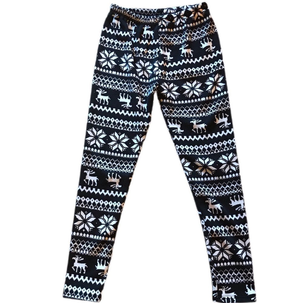 Christmas Leggings Knit Pants